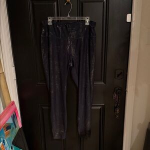 Avia Glossy Black Leggings